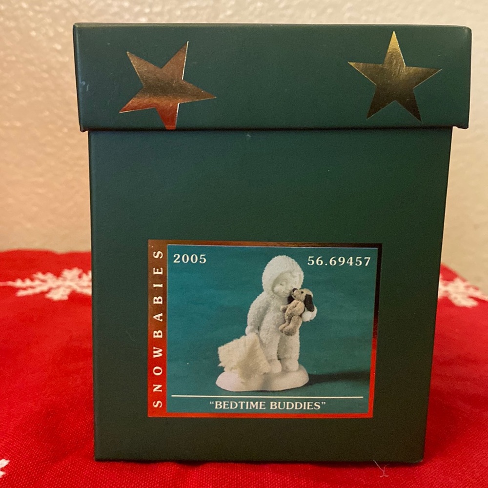 Dept 56 Snowbabies figurine “Bedtime Buddies”